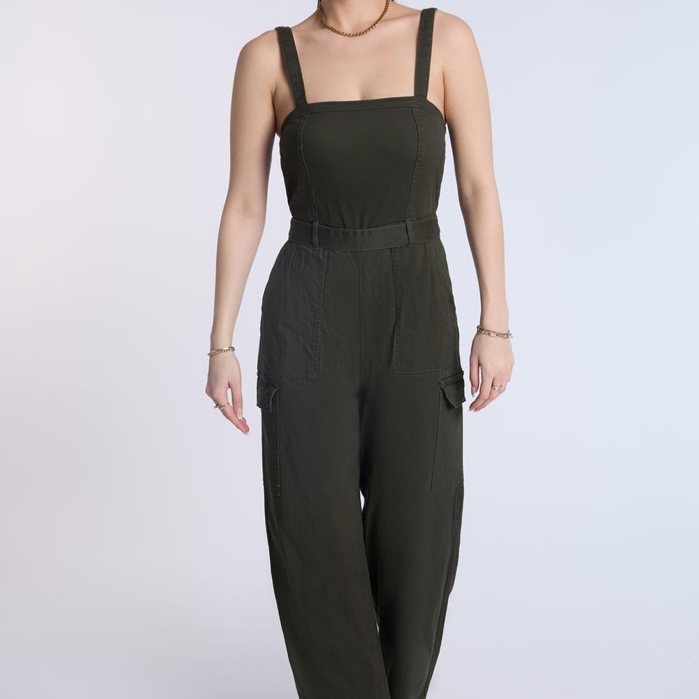 *NEW* Belted cargo jumpsuit